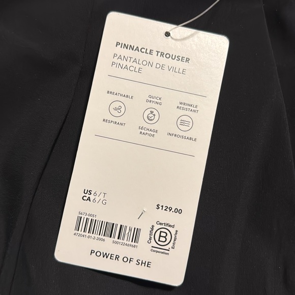 Athleta Pinnacle High Rise Trouser // Black - Picture 12 of 15